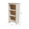 International Concepts Shaker Bookcase, 36" H, Unfinished SH-18236A - alternate 4